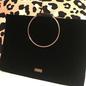 Carolina Herrera plush envelope bag